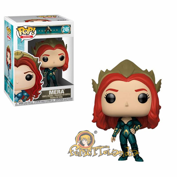 POP! HEROES #246 PVC AQUAMAN MERA