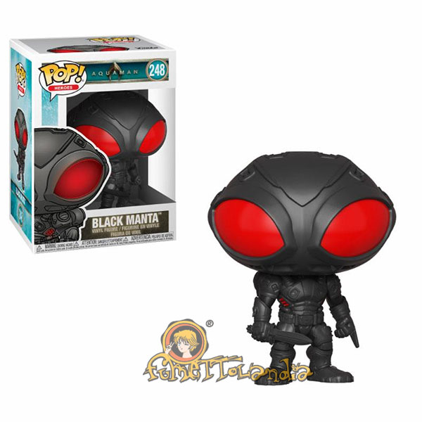 POP! HEROES #248 PVC AQUAMAN BLACK MANTA