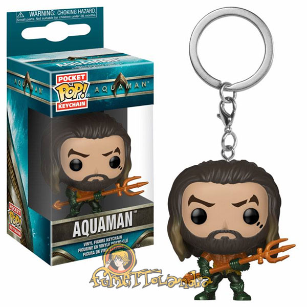 POCKET POP! KEYCHAIN AQUAMAN ARTHUR CURRY AS GLADIATOR