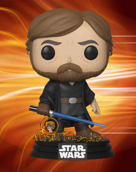 POP! STAR WARS #266 THE LAST JEDY W2 PVC BOBBLE HEAD LUKE SKYWALKER