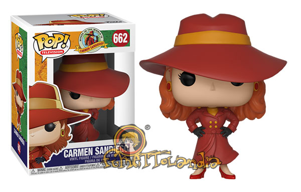 POP! TELEVISION #662 PVC CARMEN SANDIEGO