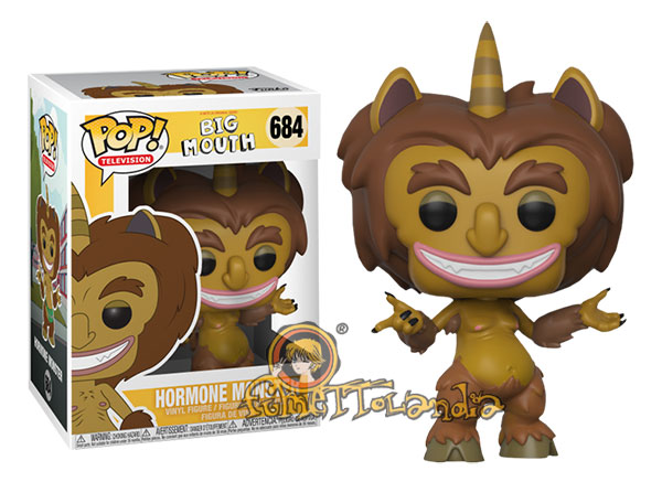 POP! TELEVISION #684 PVC BIG MOUTH HORMONE MONSTER