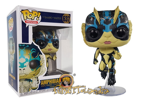 POP! MOVIES #637 PVC THE SHAPE OF WATER AMPHIBIAN MAN