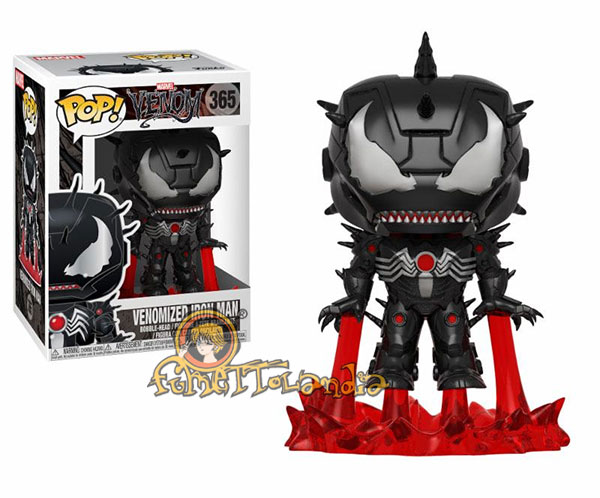 POP! MARVEL #365 PVC BOBBLE HEAD VENOM VENOMIZED IRON MAN