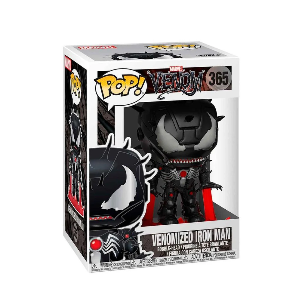 POP! MARVEL #365 PVC BOBBLE HEAD VENOM VENOMIZED IRON MAN