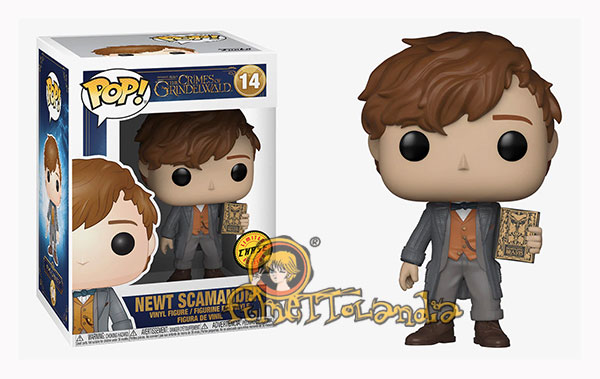 POP! FANTASTIC BEASTS #014 PVC NEWT SCAMANDER CHASE