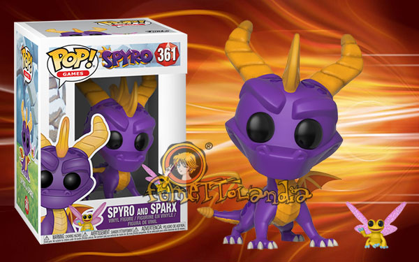 POP! GAMES #361 PVC SPYRO AND SPARX