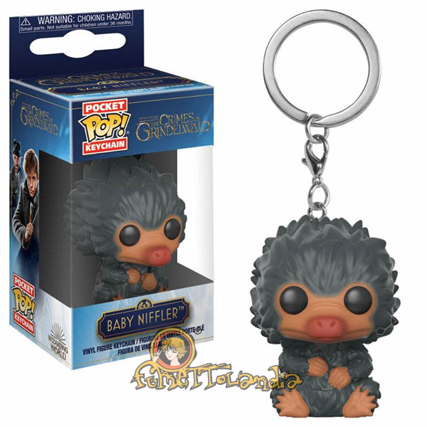 POCKET POP! KEYCHAIN FANTASTIC BEASTS BABY NIFFLER (GREY)