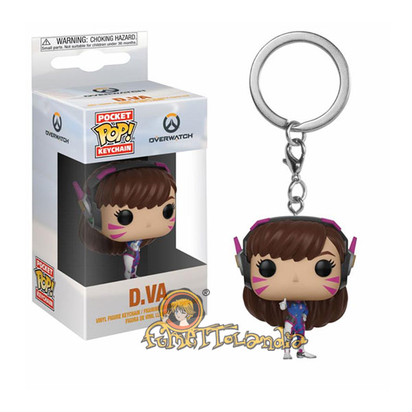 POCKET POP! KEYCHAIN OVERWATCH D.VA