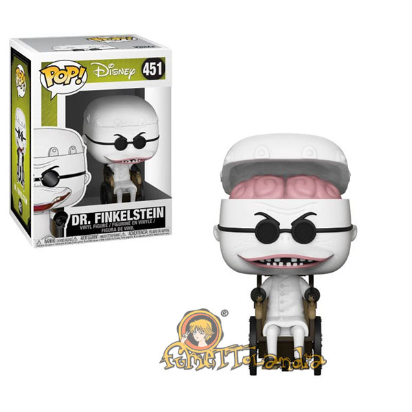 POP! DISNEY #451 PVC NIGHTMARE BEFORE CHRISTMAS DR. FINKELSTEIN