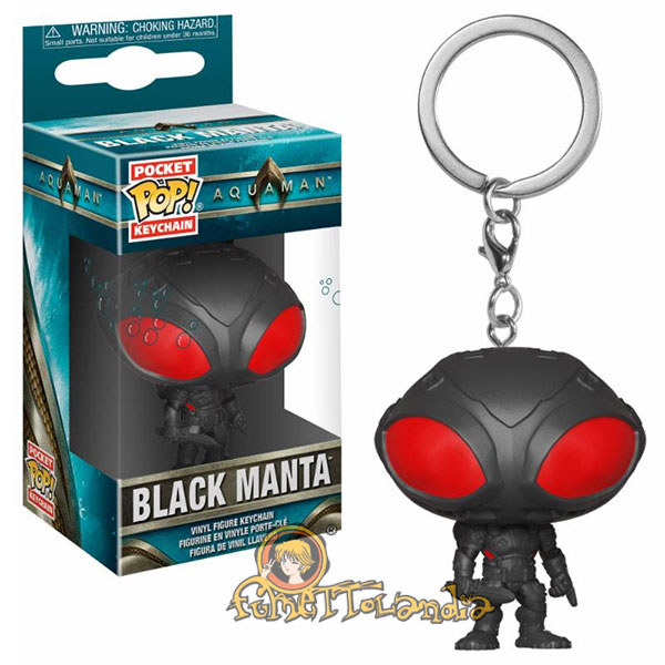 POCKET POP! KEYCHAIN AQUAMAN BLACK MANTA