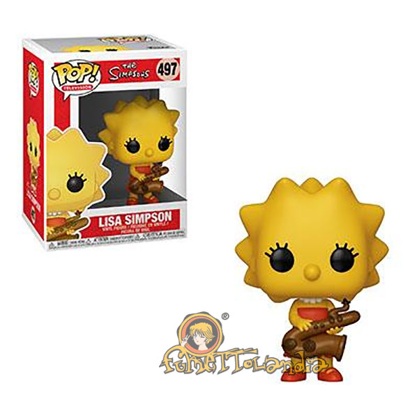 POP! TELEVISION #497 PVC THE SIMPSONS LISA SIMPSON