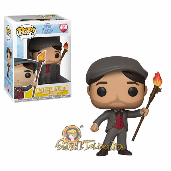 POP! DISNEY #469 PVC MARY POPPINS JACK THE LAMPLIGHTER
