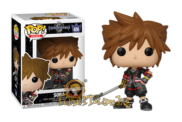 POP! GAMES #406 PVC KINGDOM HEARTS 3 SORA