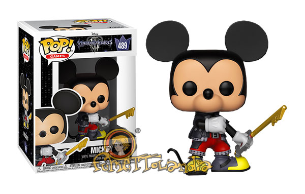 POP! DISNEY #489 PVC KINGDOM HEARTS 3 MICKEY
