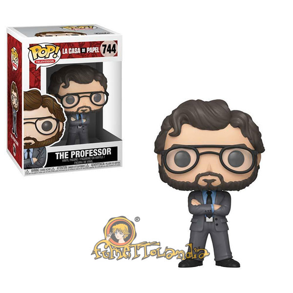 POP! TELEVISION #744 PVC LA CASA DE PAPEL THE PROFESSOR