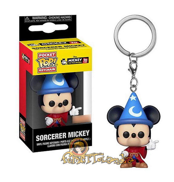 POCKET POP! KEYCHAIN FANTASIA SORCERER MICKEY