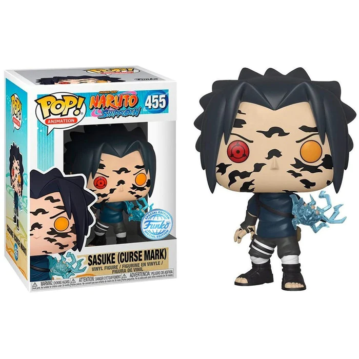 POP! ANIMATION #455 PVC NARUTO SHIPPUDEN SASUKE (CURSE MARK)