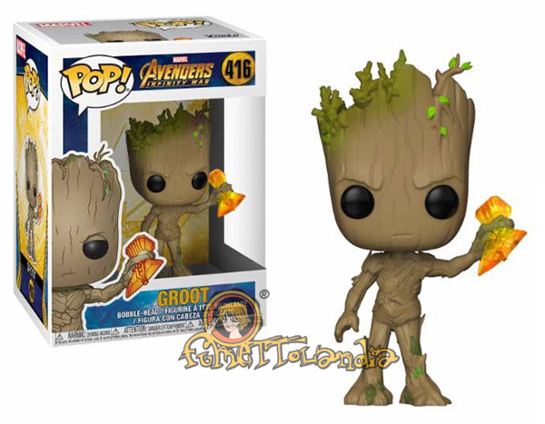 POP! MARVEL #416 PVC INFINITY WAR GROOT W/STORMBREAKER