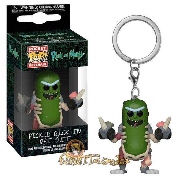 POCKET POP! RICK AND MORTY PICKLE RICK IN RAT SUIT