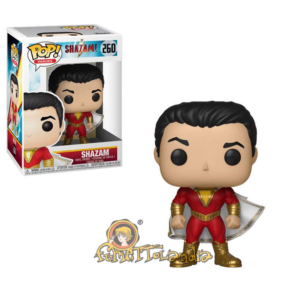 POP! HEROES #260 PVC SHAZAM SHAZAM