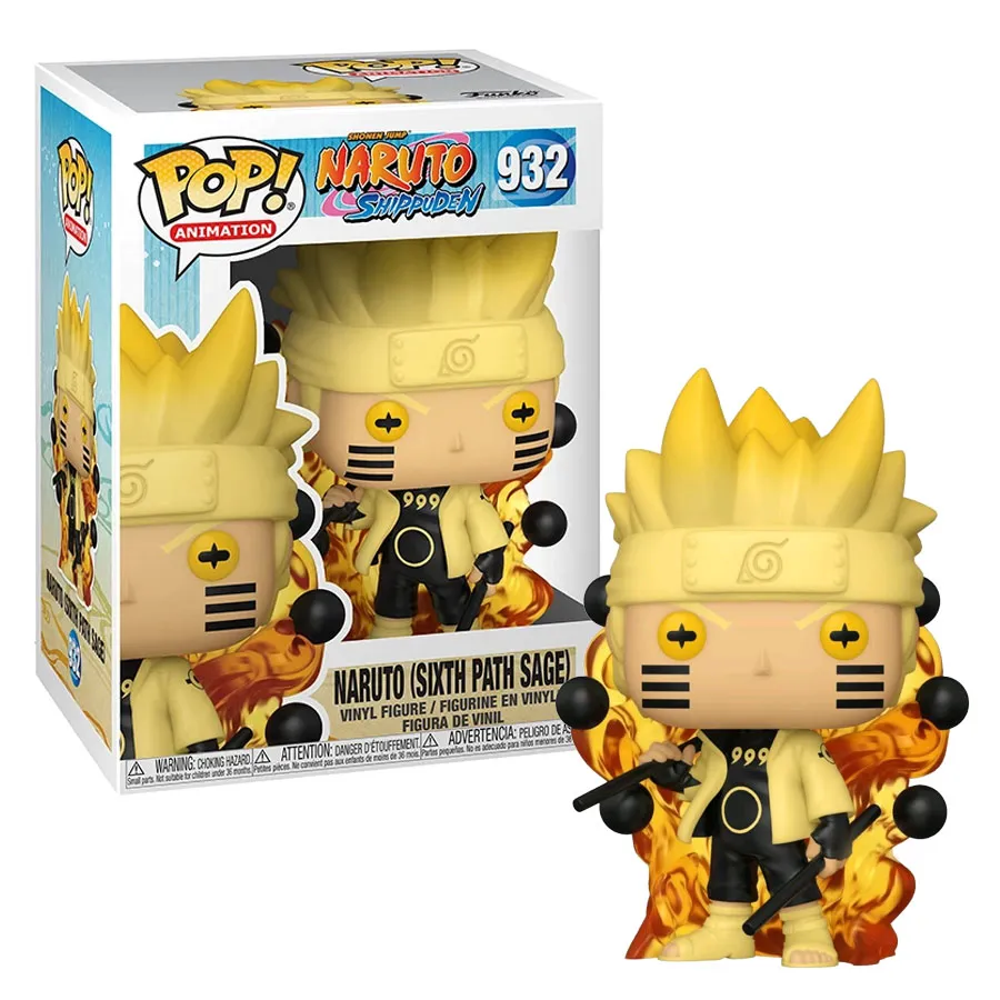 POP! ANIMATION #932 PVC NARUTO SHIPPUDEN NARUTO SIX PATH SAGE GITD