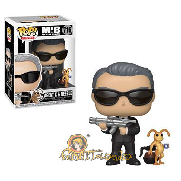 POP! MOVIES #716 PVC MEN IN BLACK AGENT K & NEEBLE