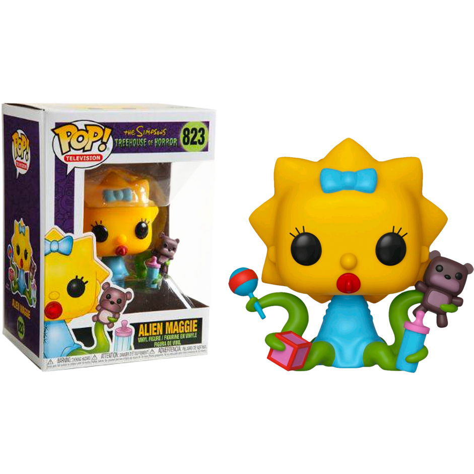 POP! TELEVISION #823 PVC THE SIMPSONS ALIEN MAGGIE