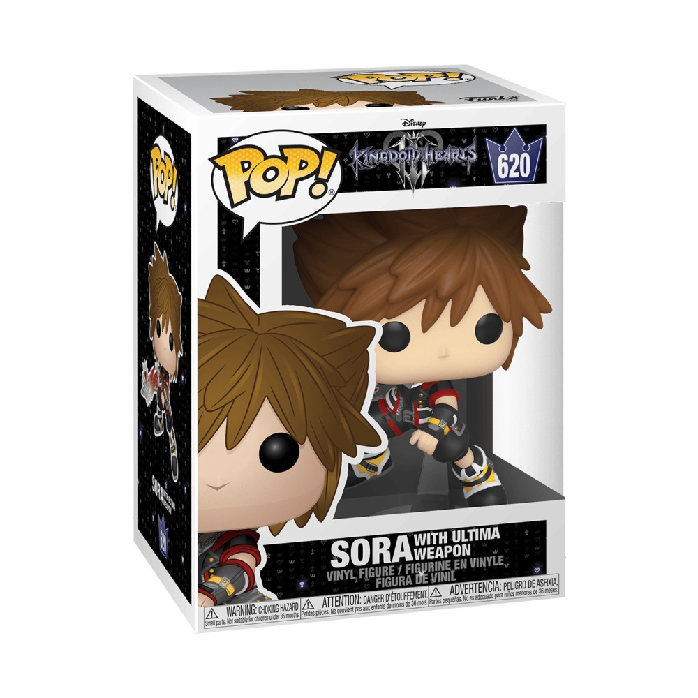 POP! DISNEY #620 PVC KINGDOM HEARTS SORA W/ULTIMATE WEAPON