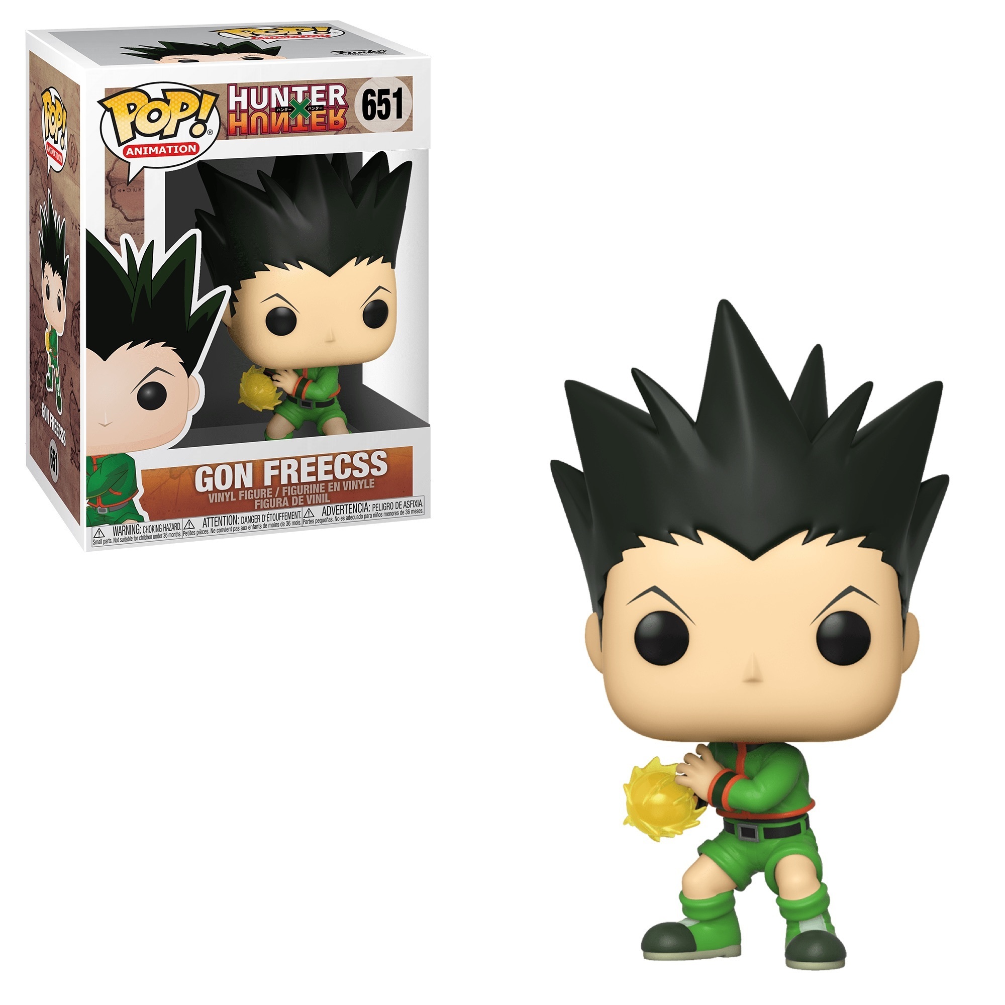 POP! ANIMATION #651 HUNTER X HUNTER PVC GON FREECSS