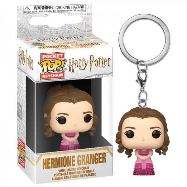 POCKET POP! KEYCHAIN HARRY POTTER HERMIONE GRANGER YULE BALL