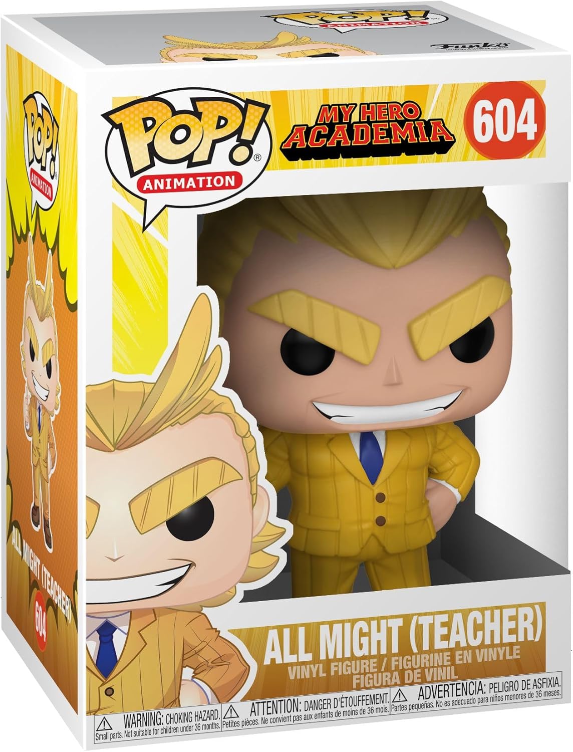 POP! ANIMATION #604 PVC MY HERO ACADEMIA ALL MIGHT (TEACHER)