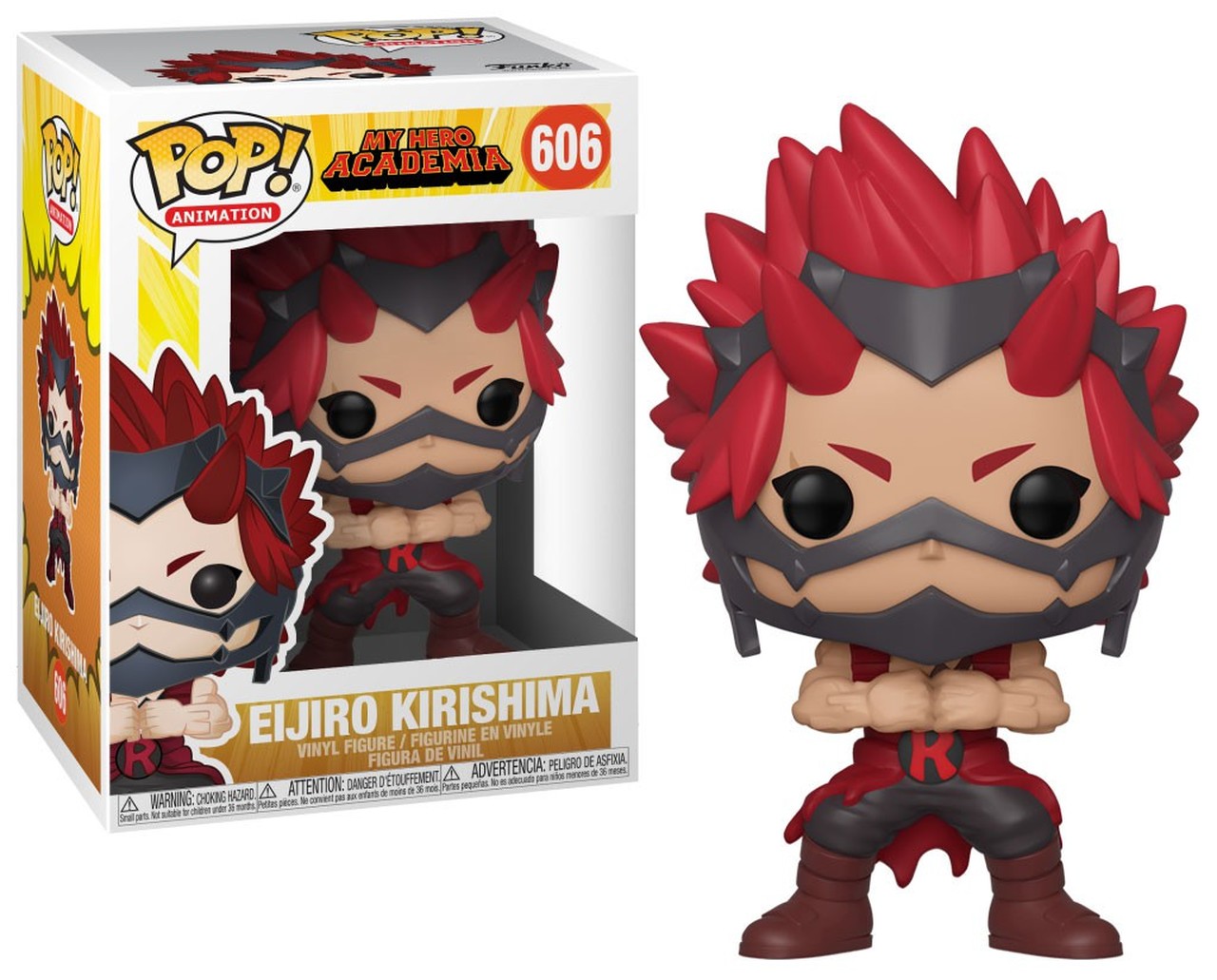 POP! ANIMATION #606 PVC MY HERO ACADEMIA EIJIRO KIRISHIMA