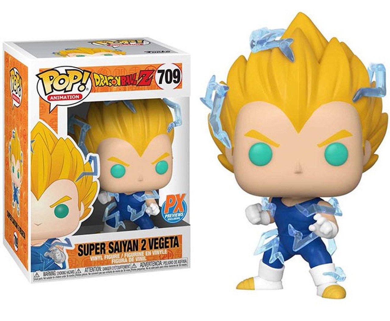POP! ANIMATION #709 DRAGONBALL Z PVC SUPER SAIYAN 2 VEGETA