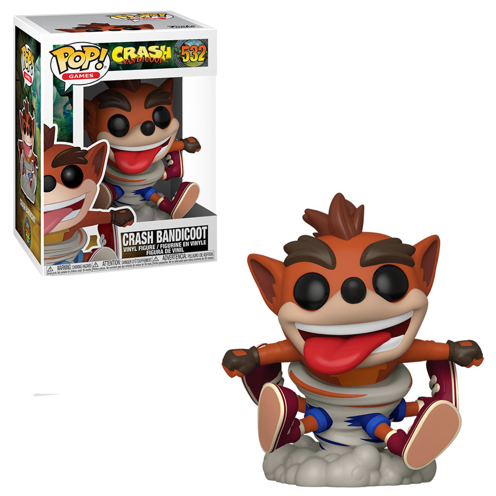 POP! GAMES #532 PVC CRASH BANDICOOT CRASH BANDICOOT