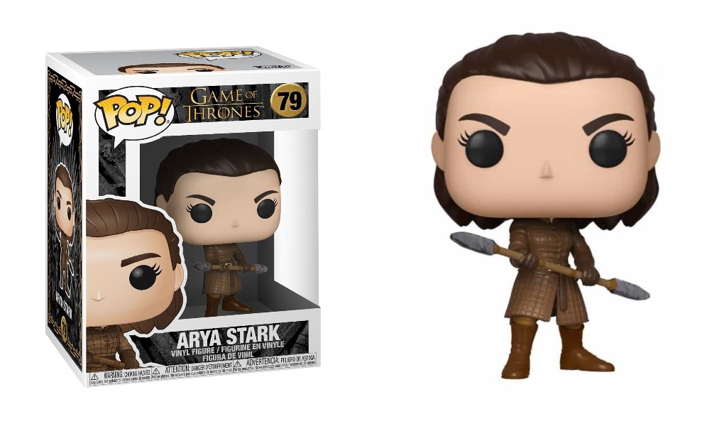 POP! #079 PVC GAME OF THRONES ARYA STARK W/TWO HEADED SPEAR