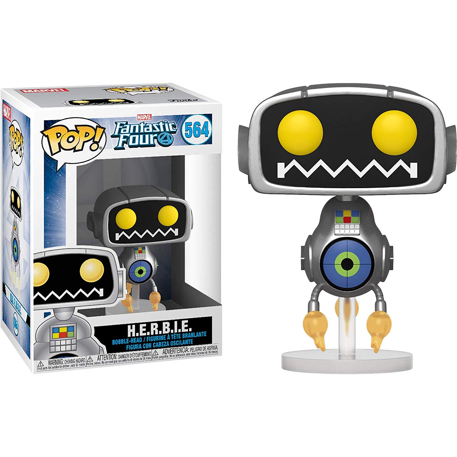 POP! MARVEL #564 PVC BOBBLE HEAD H.E.R.B.I.E HERBIE