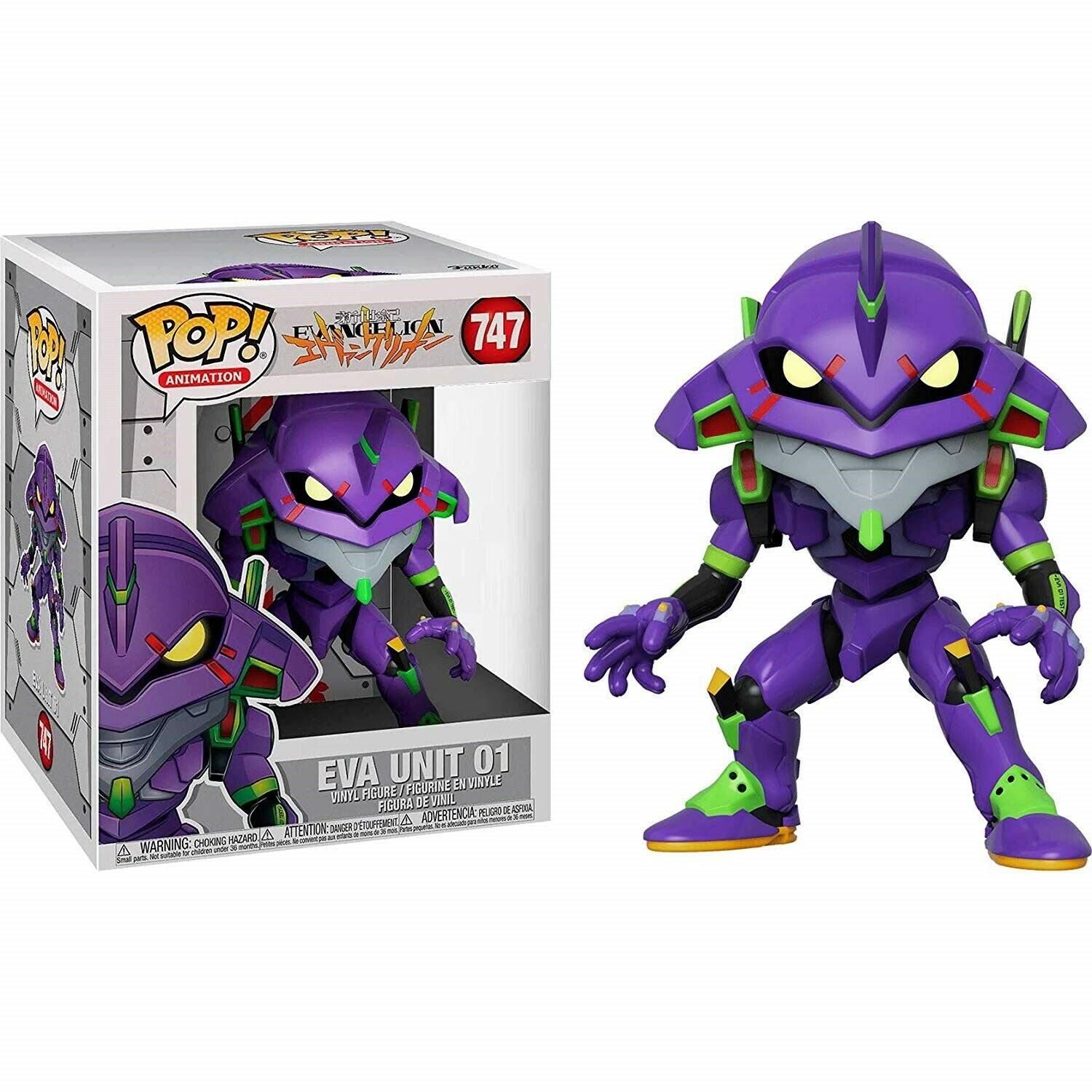 POP! #747 PVC NEON GENESIS EVANGELION UNIT 01
