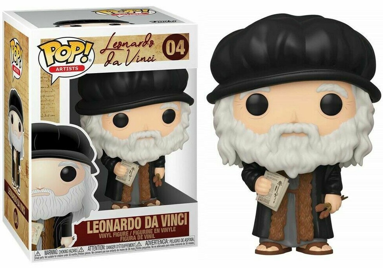 POP! ARTISTS #004 LEONARDO DA VINCI