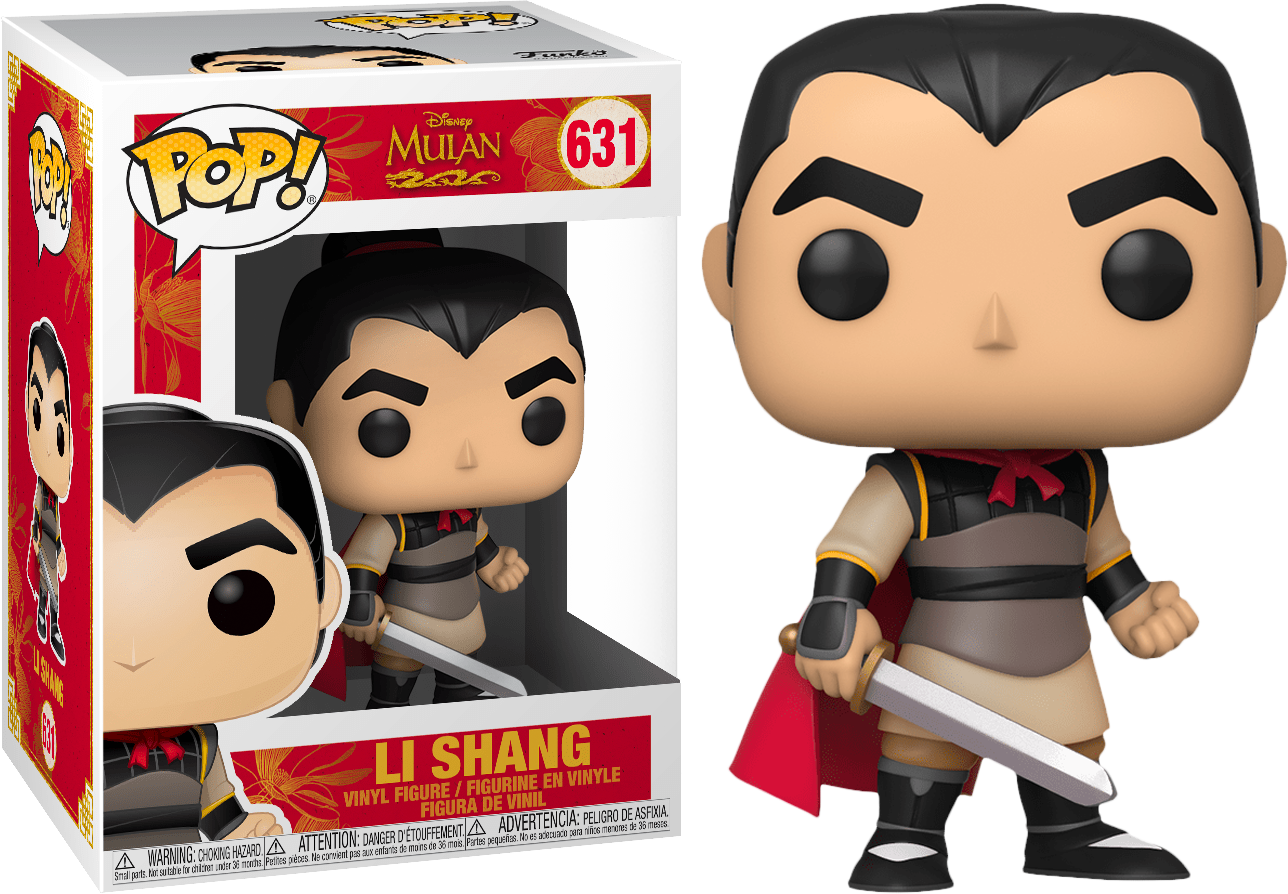 POP! DISNEY #631 PVC MULAN LI SHANG