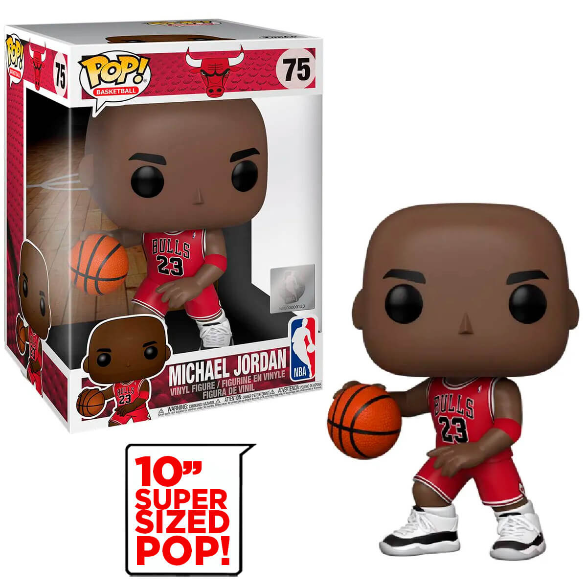 POP! BASKETBALL #075 NBA BULLS MICHAEL JORDAN 25CM