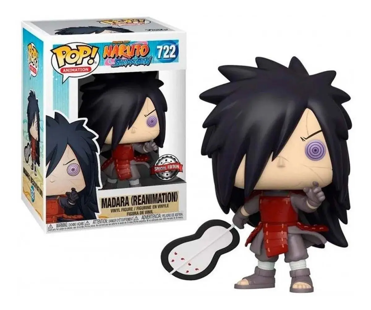POP! ANIMATION #722 PVC NARUTO MADARA (REANIMATION)