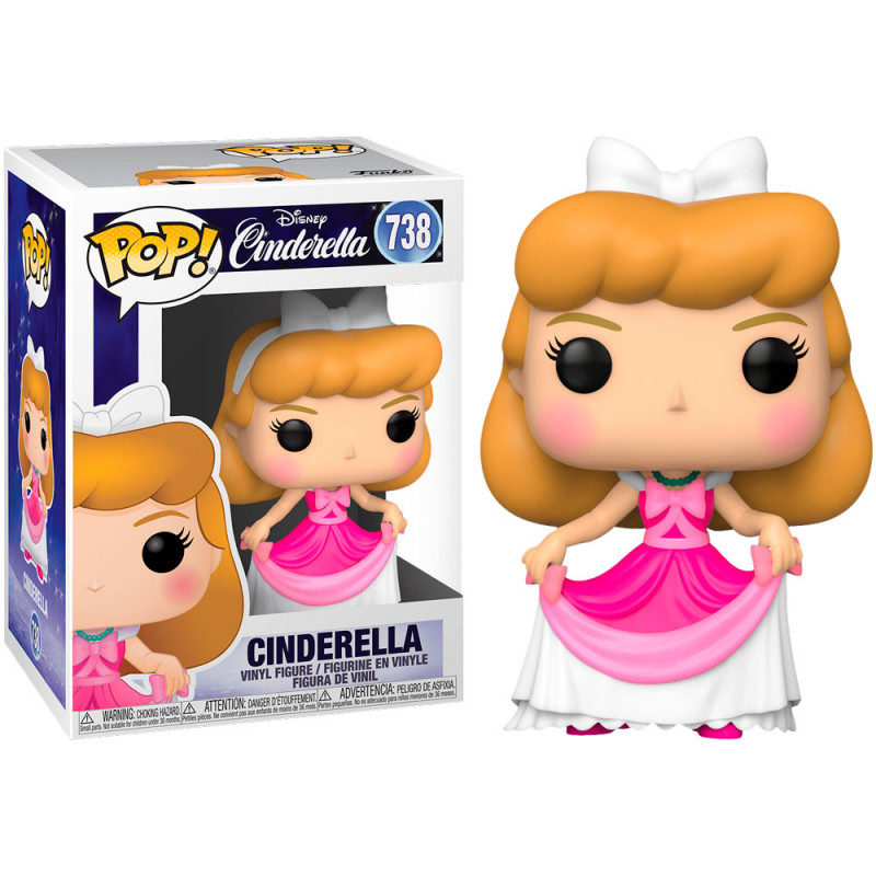 POP! DISNEY #738 CINDERELLA CINDERELLA PINK DRESS