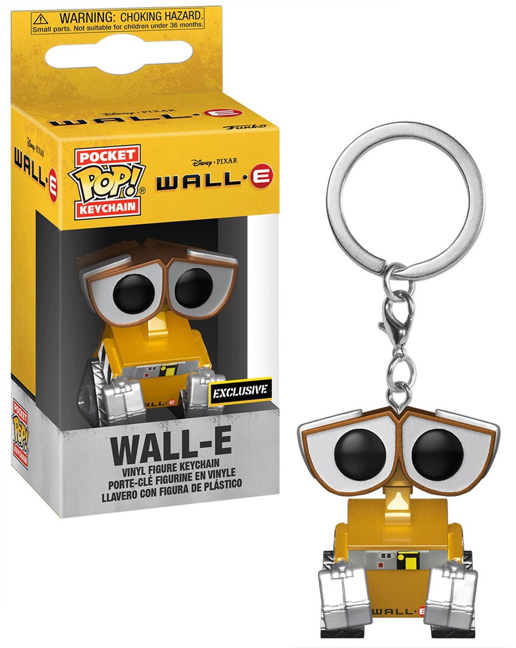 POCKET POP! KEYCHAIN DISNEY WALL-E METALLIC