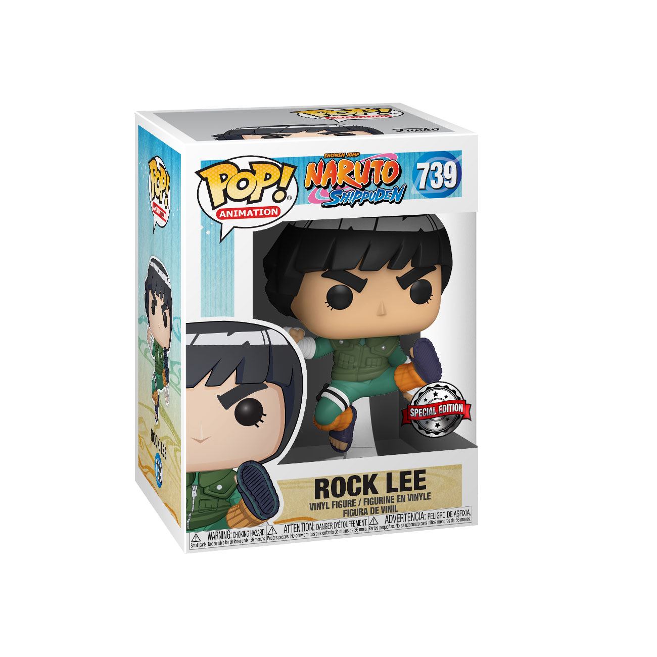 POP! ANIMATION #739 PVC NARUTO SHIPPUDEN ROCK LEE