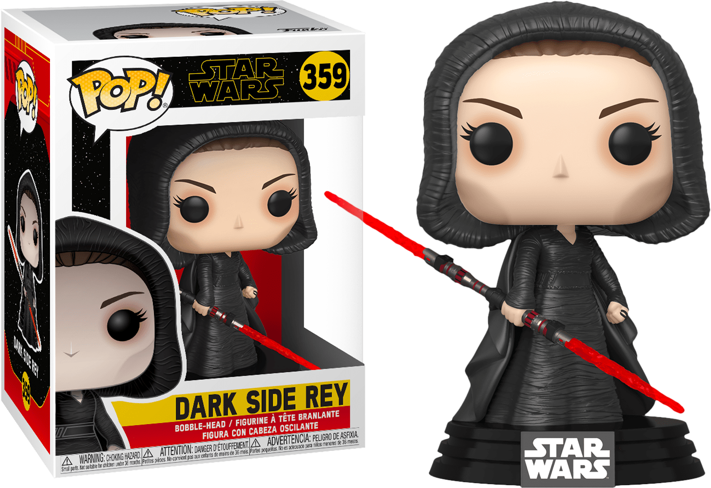 POP! STAR WARS RISE OF SKYWALKER #359 PVC DARK SIDE REY