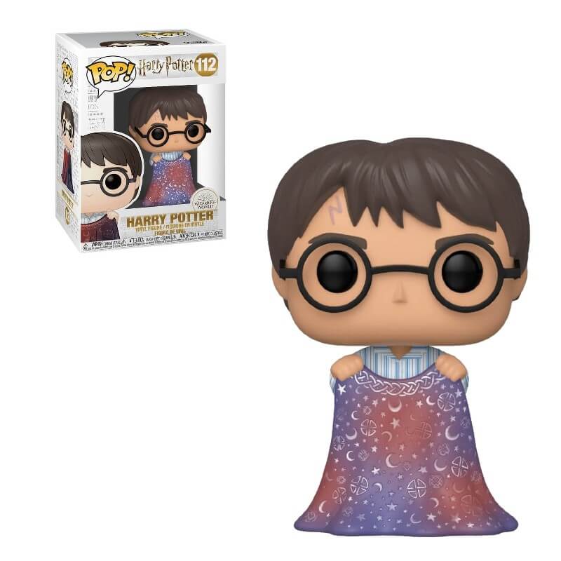 POP! HARRY POTTER #112 PVC HARRY W/INVISIBILITY CLOAK