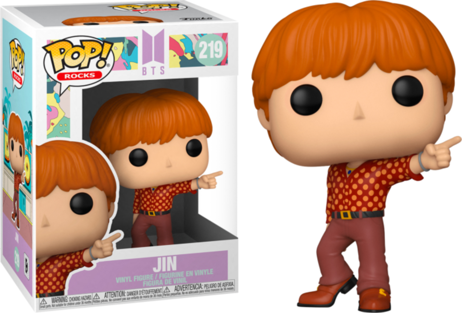 POP! ROCKS #219 PVC BTS DYNAMITE JIN
