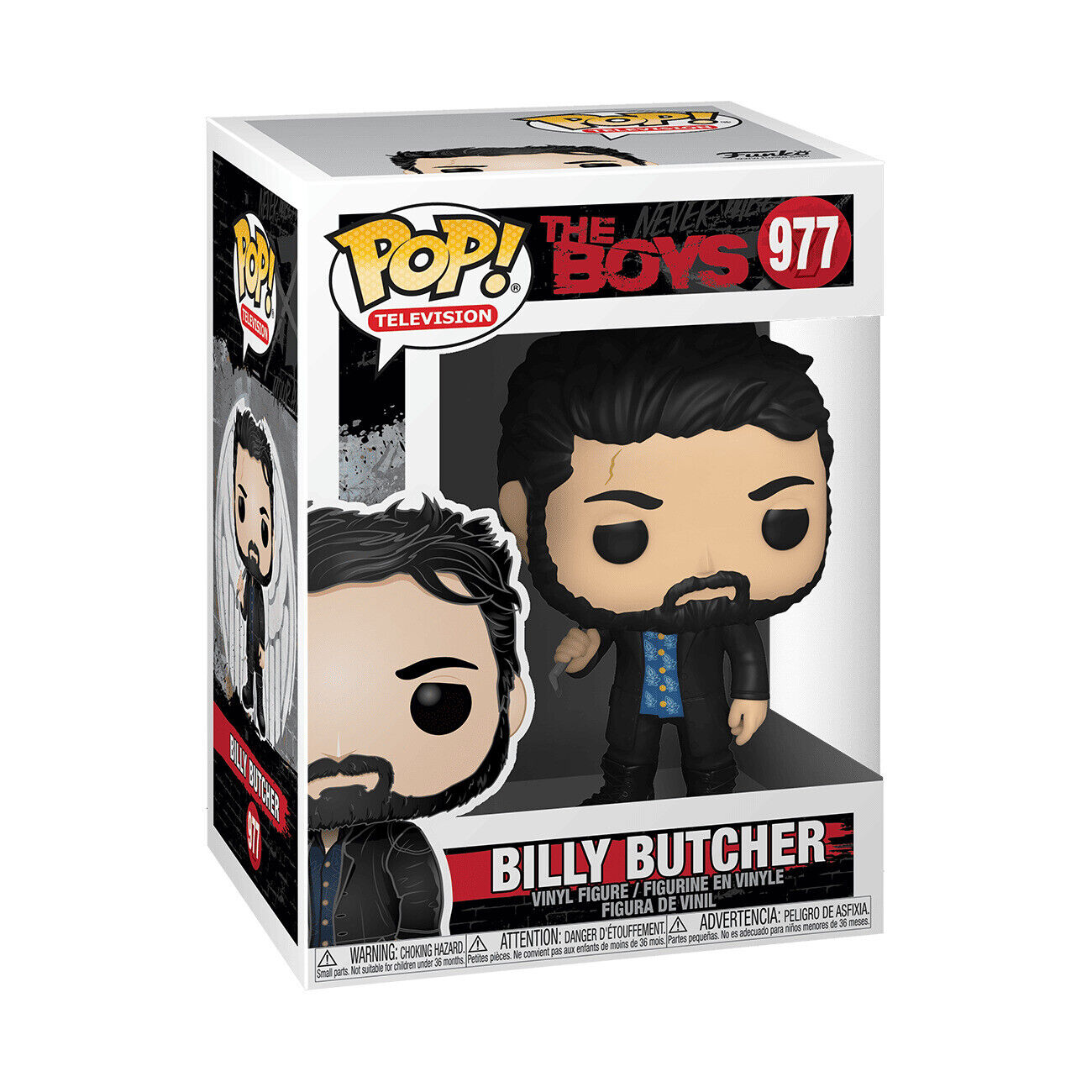 POP! TELEVISION #977 PVC THE BOYS BILLY BUTCHER