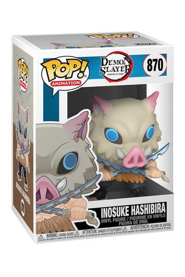 POP! ANIMATION #870 DEMON SLAYER PVC INOSUKE HASHIBIRA